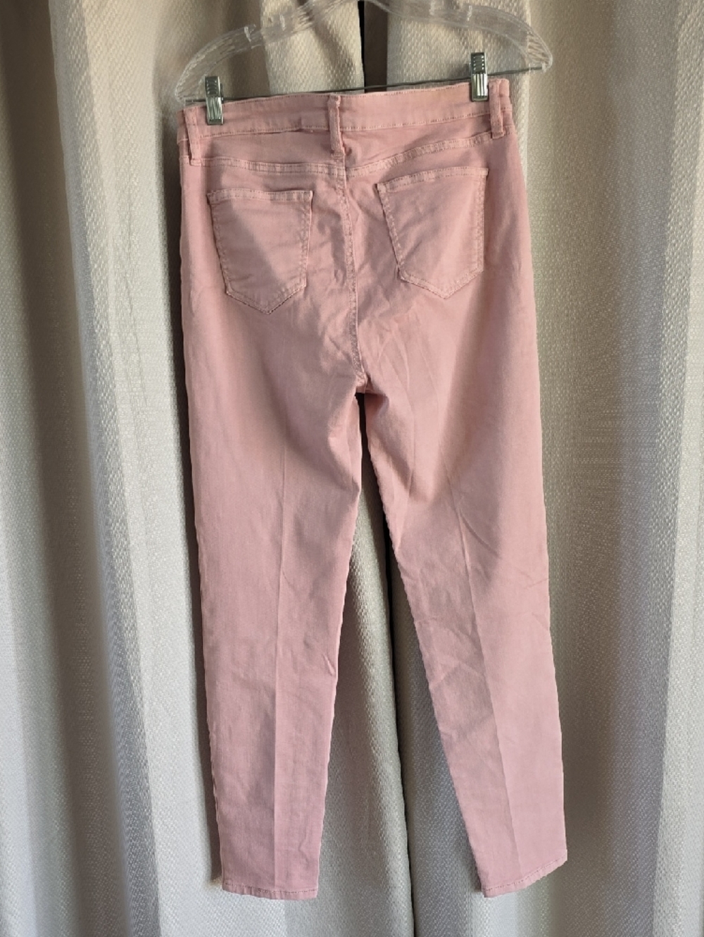 Buffalo David Bitton Light Pink Skinny Jeans Size 10/30  High Rise Ankle Pants - Picture 2 of 10
